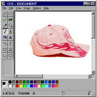 Gaslighting Flame Cap - Pink